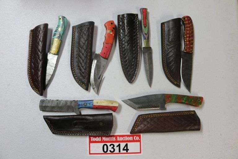 Set of 6- knives w/sheath image