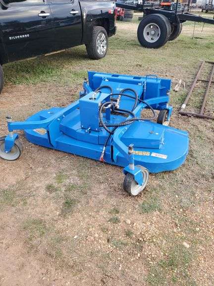 Top Cat 72" Skid Steer Hyd Finish Mower Blue image