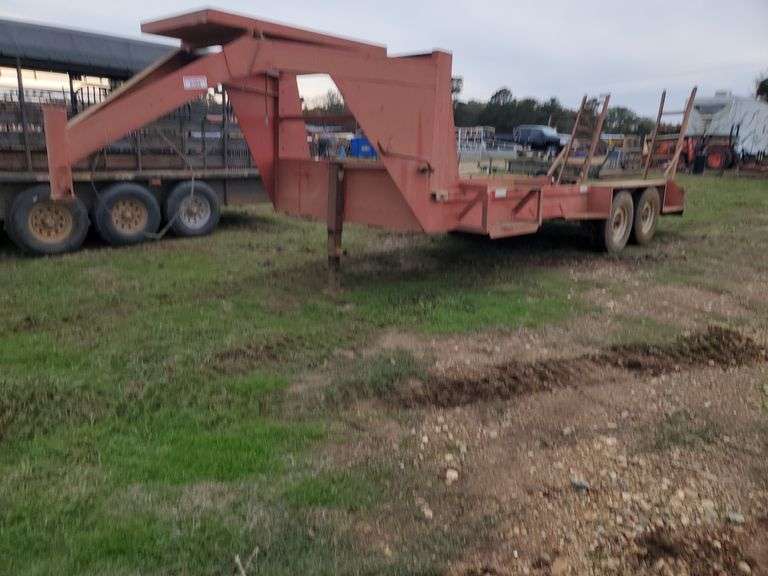 20ft Shop Built Trailer w/ramps w/title image
