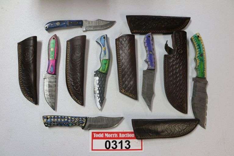 Set of 6- knives w/sheath image