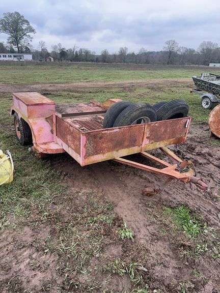 Welding Trailer- Heavy Shop Built image