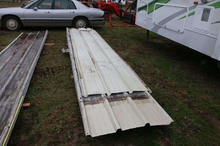 Stack Of Used Tin Various Lengths image