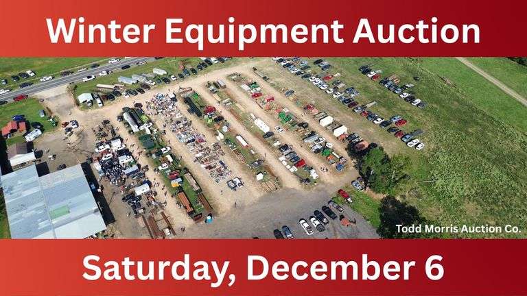 Winter Farm Equipment Auction image