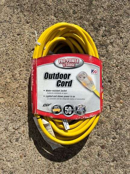 50' Outdoor Extension Cord image