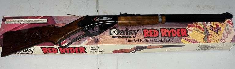 Daisy Red Rider BB Gun 60th Anniv. Edition Diamond Ann (In Box) image