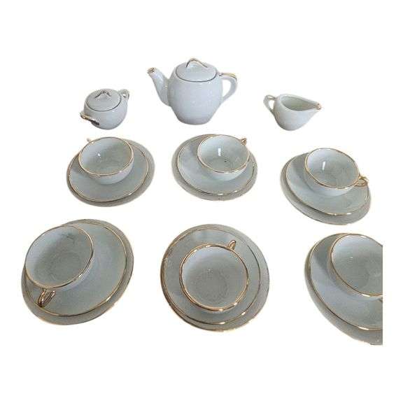 Vintage Miniature Tea Set image