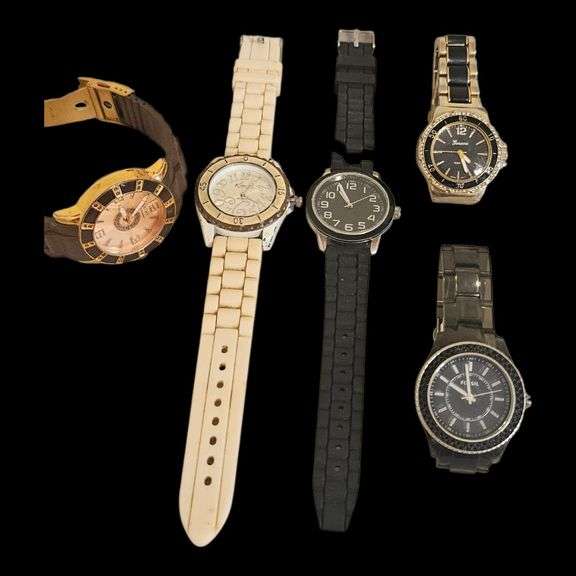 Lot of 5 Assorted Fashion & Brand Watches image