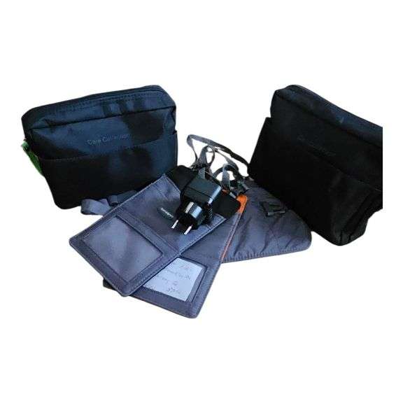 Travel Accessory Lot – Bags, Chargers & ID Holders image