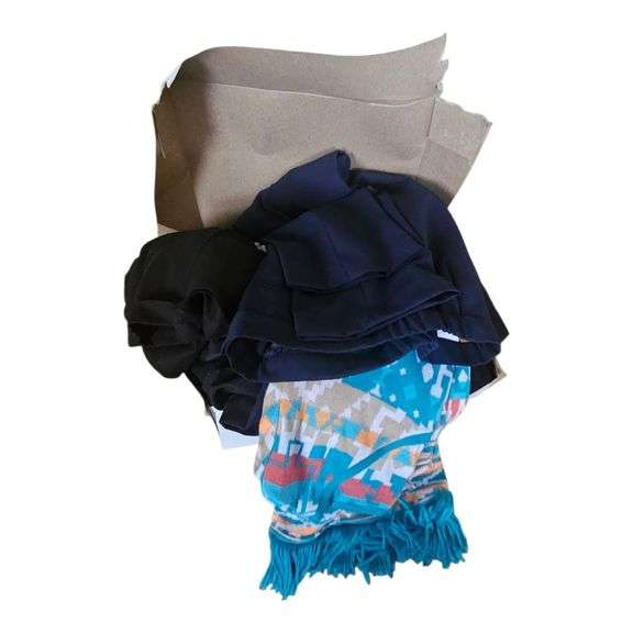 Box Lot of Women’s Clothing & Scarve image