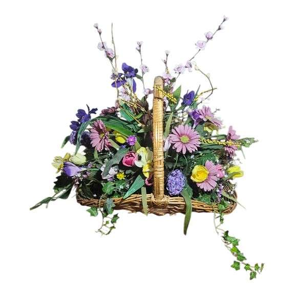 Floral Basket Arrangement image