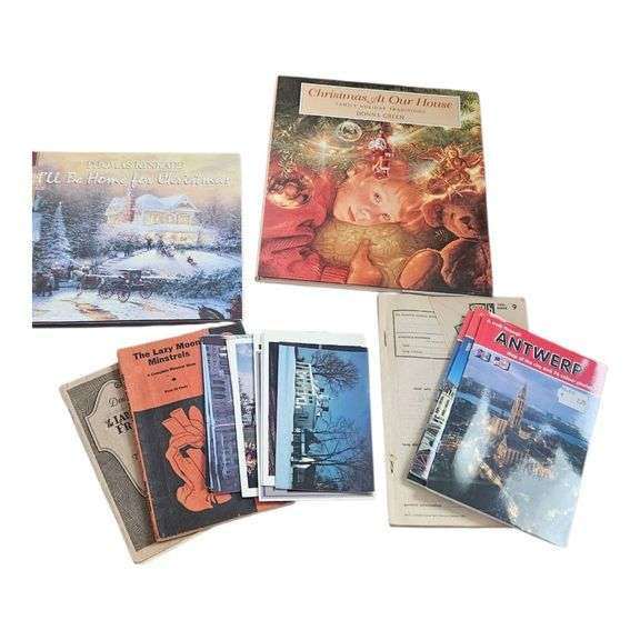 Vintage Books, Postcards & Travel Ephemera Collection image