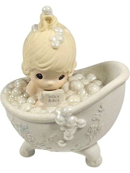 Precious Moments “He Cleansed My Soul” Figurine image