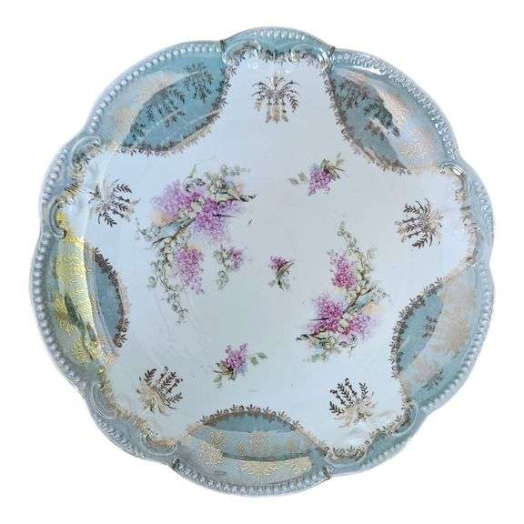 Decorative Floral Porcelain Plate image
