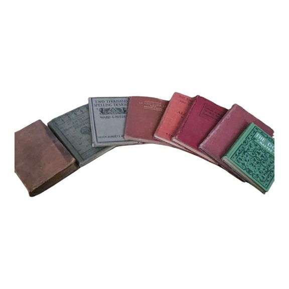 Collection of 8 Antique and Vintage Books image