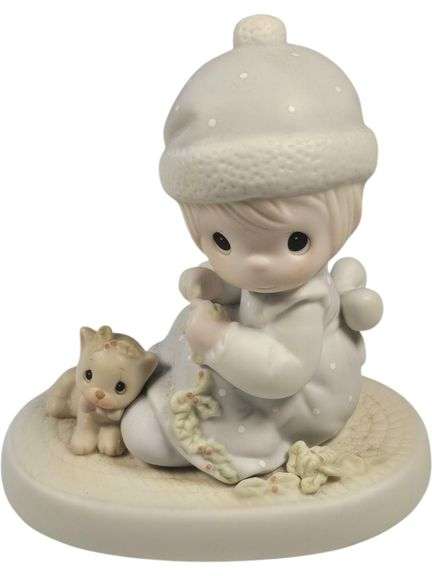 Precious Moments “Meowie Christmas” Figurine image