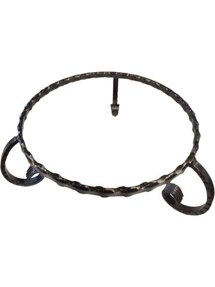 Hand-forged wrought iron plant stands image