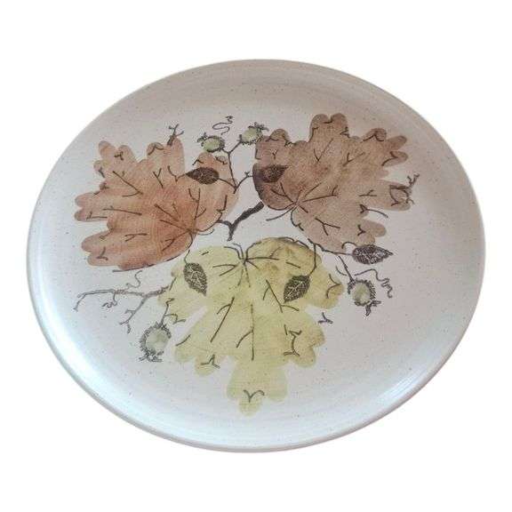 Metlox Woodland Gold – 13" Serving Platter image