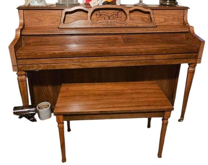 Piano with Matching Bench image
