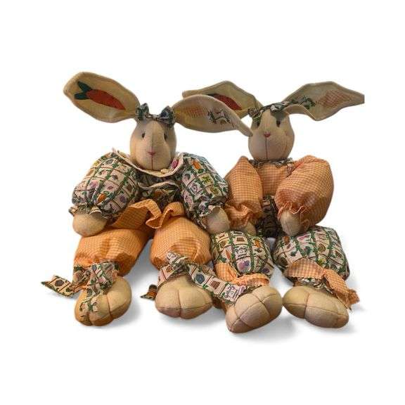 Cloth Bunny Rabbit Dolls image