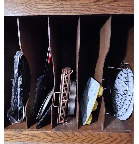 Large Lot of Baking Pans, Racks & Specialty Molds image