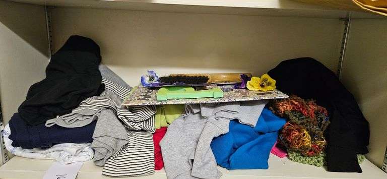 Folded Clothing & Decorative Tray image