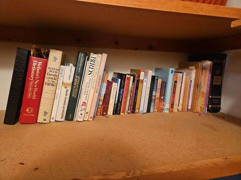 Shelve of books image