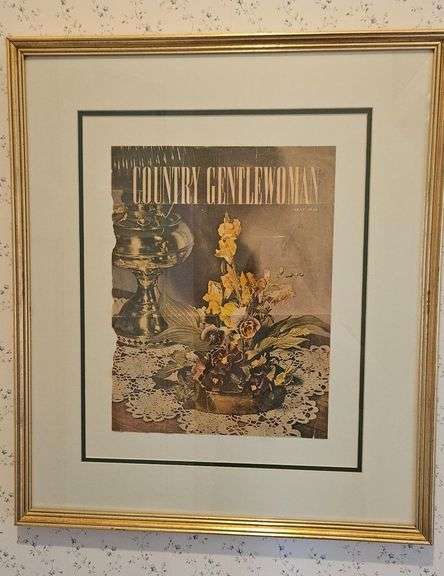 Framed “Country Gentlewoman” Magazine Cover image