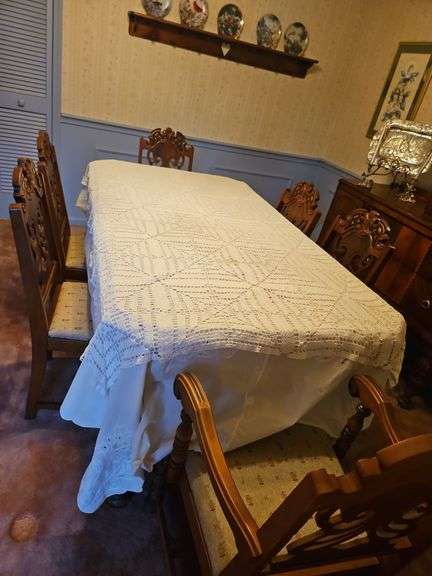 Antique dinning room set image