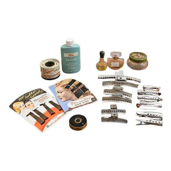 Vintage Beauty & Hair Care Lot image