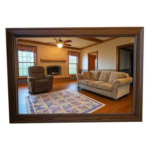 Beveled Wall Mirror image