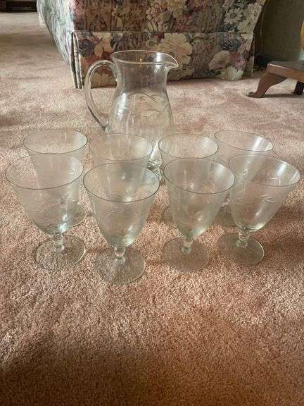 Glads cups and pitcher set image