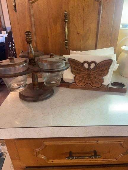 Wooden kitchen accessories image