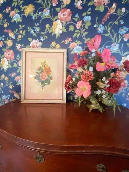 Botanical Art and Artificial Floral arrangement image