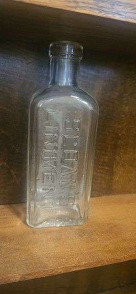 Vintage SLOAN’S LINIMENT Embossed Medicine Bottle image