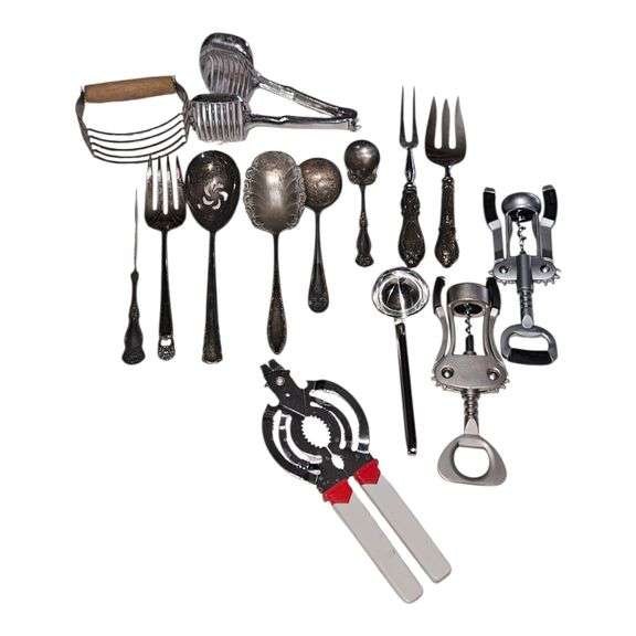 Vintage Kitchen Utensil Lot image