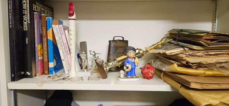 Books & Collectibles Shelf Lot image