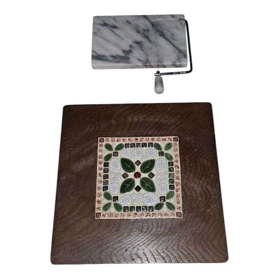 Kitchen Countertop Pair – Marble Slicer & Tile Trivet image