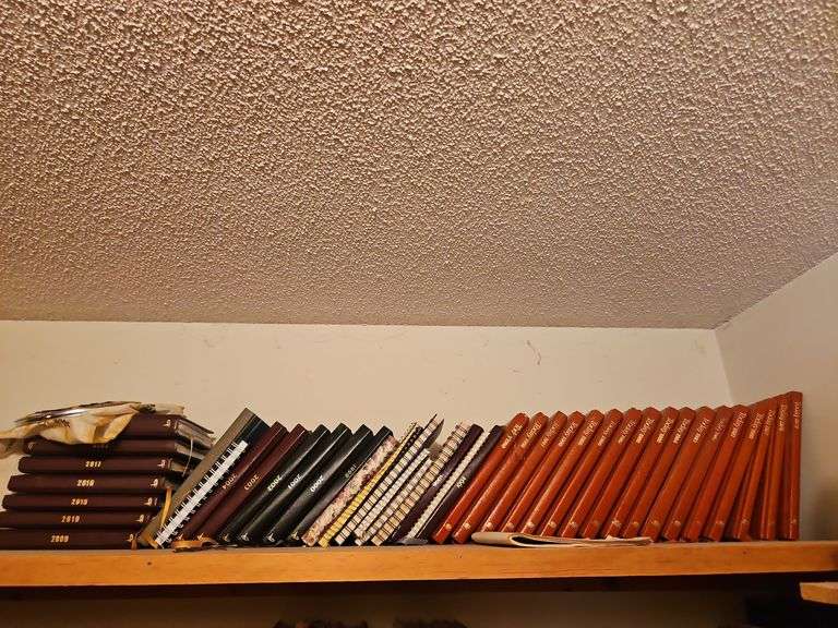 Shelve of books image