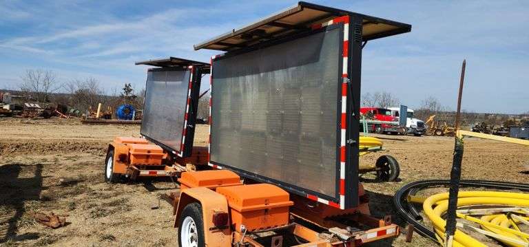 National Signal Electronic Construction Road Sign image