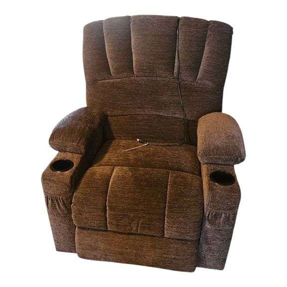 Power Lift Recliner with Cup Holders image