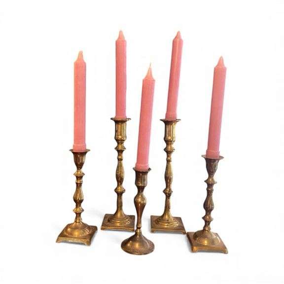 Brass Candlesticks image