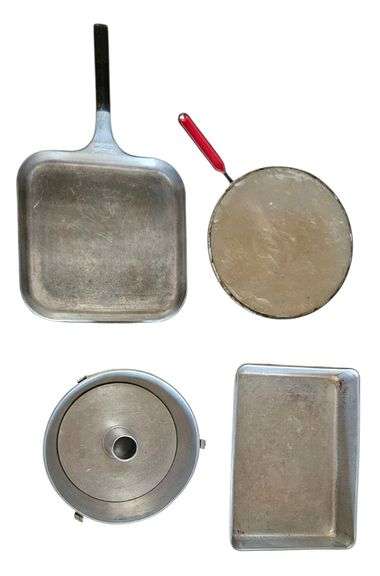 Vintage Aluminum Cookware & Bakeware Set image