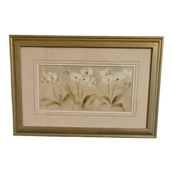 Framed Floral Art image
