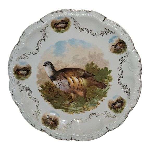 Vintage Bavaria Decorative Bird Plate image