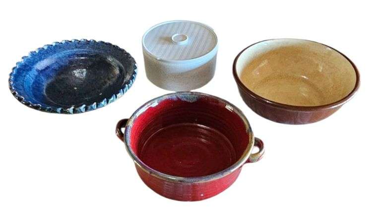 Mixed Pottery & Kitchen Bowl Collection – Handmade & Vintage image