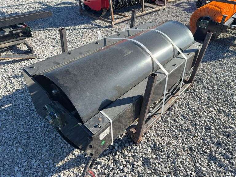 Skid steer vibratory roller image