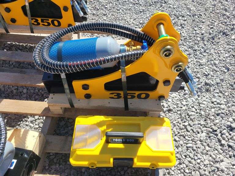 Hydraulic breaker for mini excavator. image