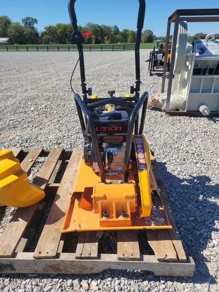 Vibratory plate compactor image