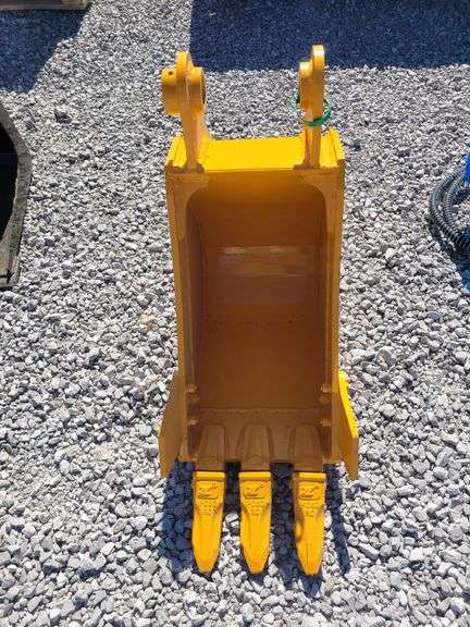 Excavator bucket. 12" wide. image