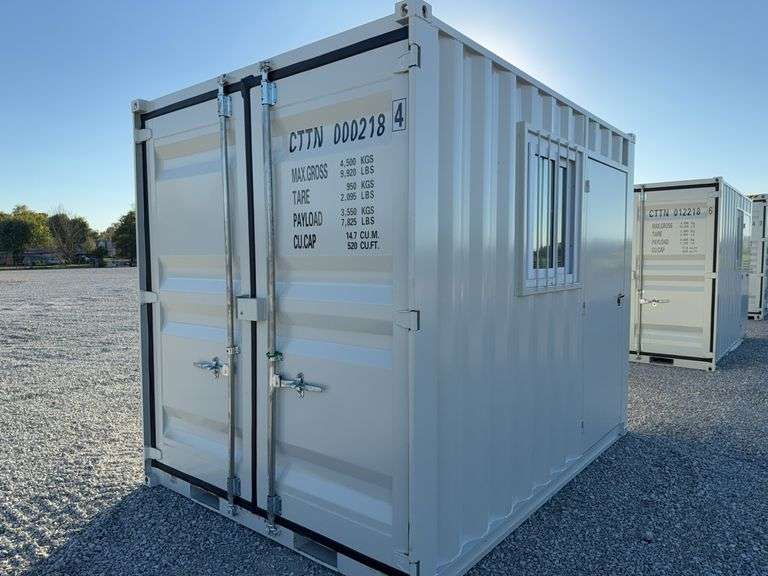 10ft Office/Storage container 1 time use image